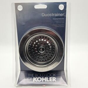 Kohler Duostrainer Sink Strainer Fits 3.5"/4" Polished Chrome R8799-C-CP